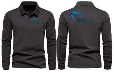 AER DARWIN AIRPORT LONG SLEEVE POLO